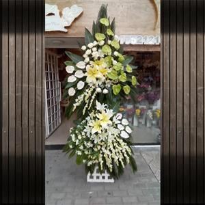 تاج گل دو طبقه کد118