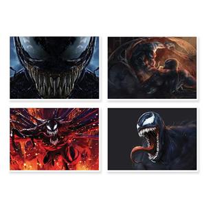 پوستر طرح Venom کد A-1150 مجموعه 4 عددی