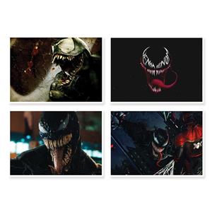 پوستر طرح Venom کد A-1175 مجموعه 4 عددی