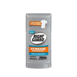 ژل ضد تعریق Right Guard سری Xtreme Defense مدل Arctic Refresh حجم 113 گرم Right Guard Xtreme Defense Arctic Refresh Anti-Perspirant Deodorant 113 gr