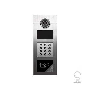 پنل آیفون تصویری کدینگ نقره ای سری LUXE آلدو