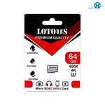 LOTOUS Color Elite UHS-I U3 Class 10 100MBps microSDXC 64GB