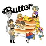 استیکر لپ تاپ گیم مون طرح Bts Butter کد 111171