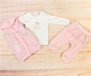 ست سه تکه mahta baby دخترانه کد 552