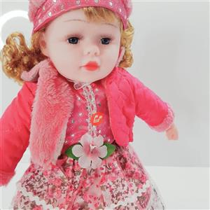 عروسک موزیکال سارا صورتی کد1