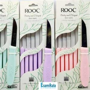 چاقو میوه اره ای راک ROOC 6 عددی