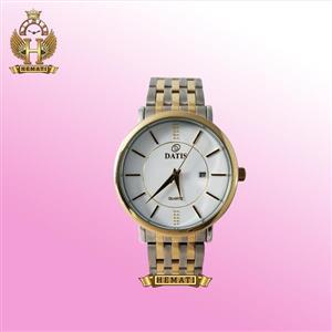 ساعت مردانه داتیس مدل Datis D8215G نقره ای-طلایی