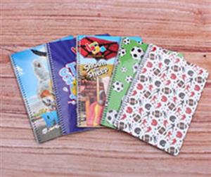 دفتر زبان چهار خط 50 برگ سیمی آرمان