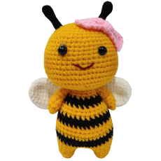 عروسک بافتنی زنبور کد ۱۱۶۹ 