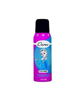 اسپری بدن کودک دخترانه فروزن 130میل درکس Derex Frozen Body Spray For Girls 130ml