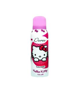 اسپری بدن کودک دخترانه هلو کیتی 130میل درکس Derex Hello Kitty Body Spray For Girls 130ml