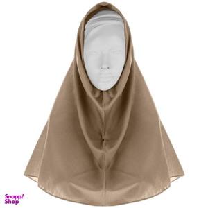 مقنعه مدل 90 کد 08 رنگ کرم سایز 85 سانتی متر