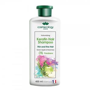 شامپو حاوی کراتین حجم دهنده موی سر 400میل کاسمکولوژی