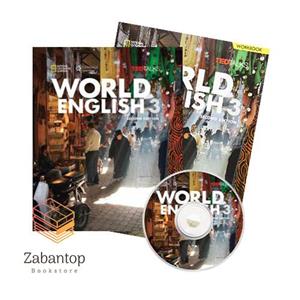 کتاب World English 3 2nd انتشارات National Geographic
