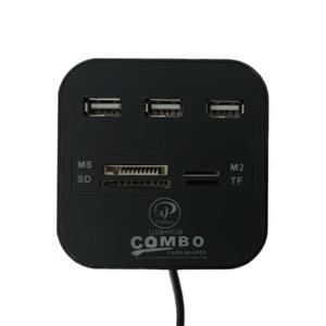 هاب 3 پورت USB2.0 ایکس پی-پروداکت مدل XP-HC836C