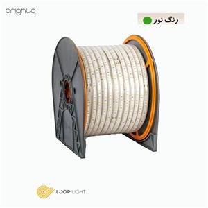 ریسه شلنگی لوپ لایت ۲۸۳۵ سبز تراکم ۱۲۰ تکنولوژی بدون سیم