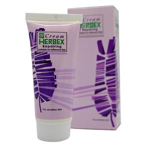 کرم ترمیم کننده و ضد حساسیت 60 میل هربکس Herbex Repair Skin Cream 60ml