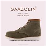 بوت گاراژ گازولین ارتشی - GAAZOLIN Garage Boots Army Green