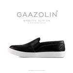 اسلیپ-آن بریژیت گازولین مشکی - GAAZOLIN Brigitte Slip-on Black Shine Color