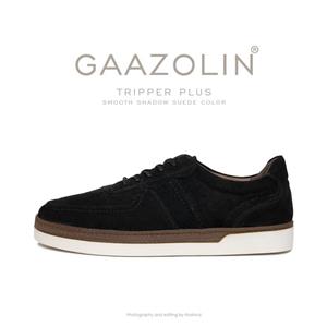 کتانی تریپر پلاس گازولین مشکی جیر - GAAZOLIN Tripper Plus Sneakers Smooth Shadow Suede