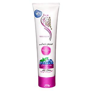 کرم مرطوب کننده عمقی و نرم کننده حاوی زغال اخته آبی مناسب انواع پوست 100میل ترنجان