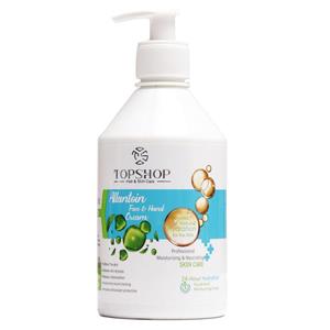 کرم مرطوب کننده حاوی آلانتوئین 500میل تاپ شاپ Top Shop Moisturising Cream Allantoin 500ml 