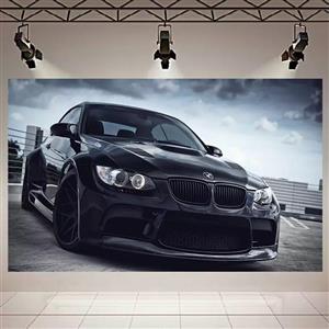 پوستر طرح ماشین مدل BMW M3 BLACK کد AR2170
