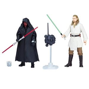 اکشن فیگور هاسبرو مدل Star Warsu Darth Maul مجموعه 3 عددی