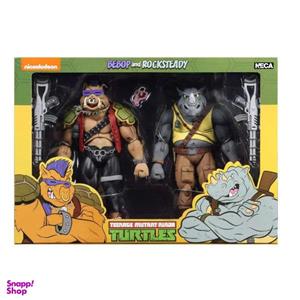 اکشن فیگور نکا مدل BEBOP AND ROCKSTEADY کد 125 مجموعه 2 عددی