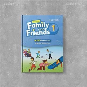 فلش کارت Family and Friends 1 2nd  انتشارات Oxford
