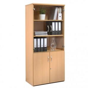 کتابخانه اداری درب شیشه ای مدل K800