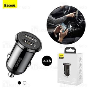 شارژر فندکی بیسوس Baseus Grain Pro Car Charger CCXML U CCALLP 01 Dual USB 4.8A 