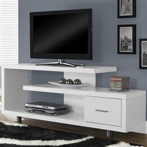 میز تلویزیون ام دی اف هایگلاس مدل ویدا