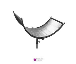 رفلکتور خمیده نقره ای Neewer 180*60 Eyelighter Reflector