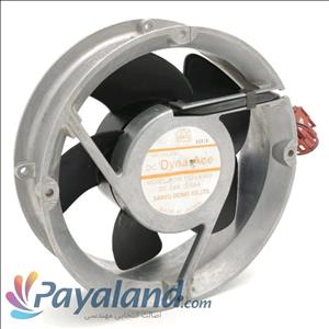هواکش کامپیوتری 17×15 سانت گرد 24V DC ژاپنی DYNA ACE سیم دار(50mm)