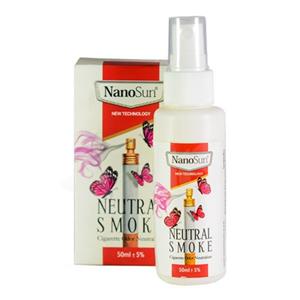 نانوسان nanosun اسپری بوگیر سیگار حجم 50 میل 