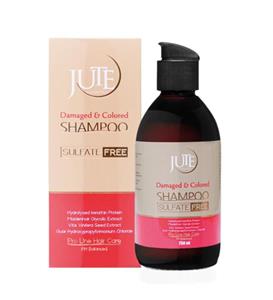 شامپو مخصوص موهای رنگ شده 250 میل ژوت Jute Damege And Colored Hair Shampoo 250ml 