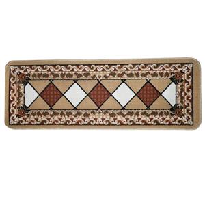 پادری فرش بزرگمهر کد 655565 سایز 30x80 سانتی متر