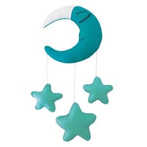 آویز تخت کودک طرح ماه و ستاره مدل ND501