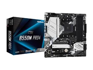 مادربورد ASRock مدل b550m pro4 Motherboard B550M Pro4 DDR4 