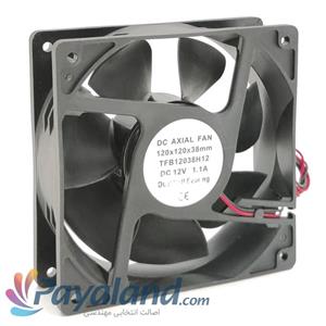 هواکش کامپیوتری پروانه  12 سانت DC-AXIAL-FAN چینی 12VDC با ضخامت 38mm مدل TFB 12038 H 12