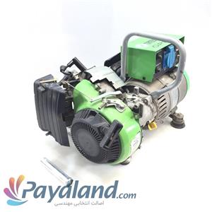موتوربرق گازسوز GREEN POWER قدرت 700W ماکزیمم 800W بدون شاسی تکفاز استارت دستی مدل CC1200-NG/LPG-X2 