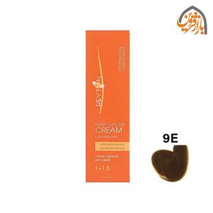 رنگ مو ریتون سری شکلاتی رنگ بلوند شکلاتی بسیار روشن شماره 9E Reyton Natural Chocolate Very Light Blonde Hair Color 9.E