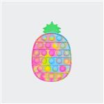 اسباب‌بازی پاپ ایت (Pop it) مدل tie-dye pineapple