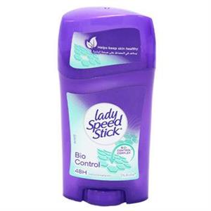 استیک صابونی زنانه مدل Bio Control حجم 45گرم لیدی اسپید Lady Speed Deodorant Stick 45g 