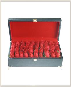 صندوقچه و باکس چوبی گل آتنا شماره ۱۴