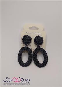 گوشواره زارا مشکی کد gosh197