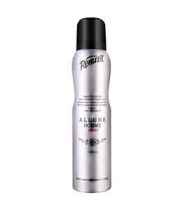 اسپری دئودورانت مردانه Allure Homme Sport حجم 150میل رینوزیت Renuzit Allure Homme Sport Deodorant Spray For Men 150ml