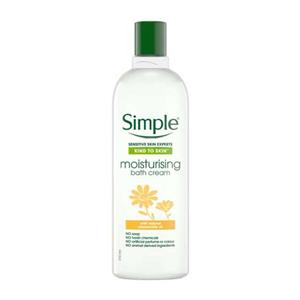 شامپو بدن سیمپل مدل Moisturising Bath Cream Simple Body Wash Moisturising Bath Cream 400ml