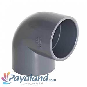 زانو 90/63 درجه چسبی TU پیمتاش PIMTAS ترکیه-UPVC